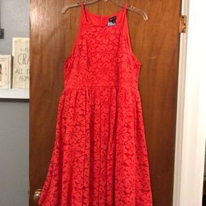 Never been worn beautiful coral dress!